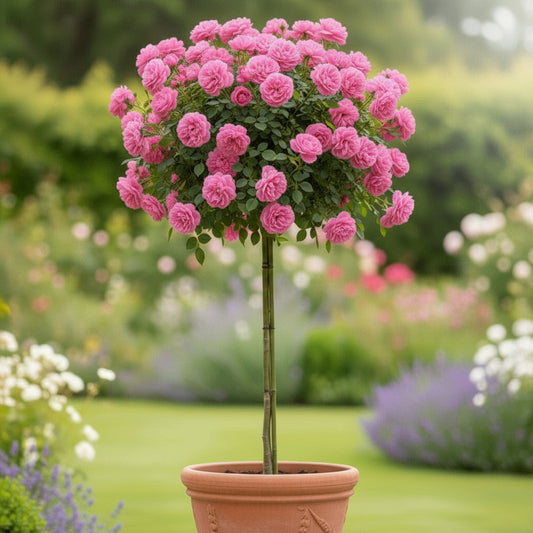 Trandafir pe tulpină înaltă (Pomișor) Mini Pink